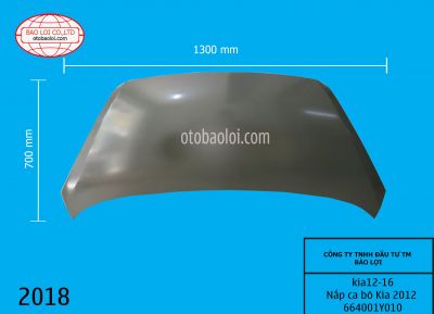 Nắp Cabo Kia Morning 2012