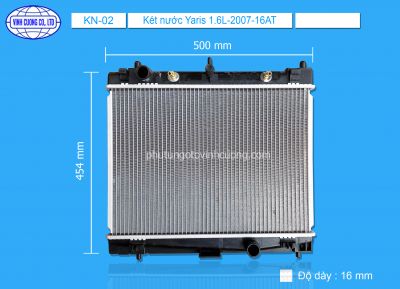 Két nước Yaris 1.6L-2007-16AT