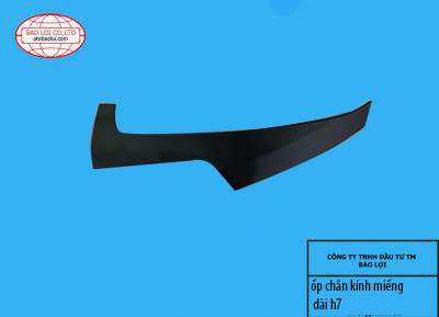 Lắp nhựa ốp chân kính miếng dài H7