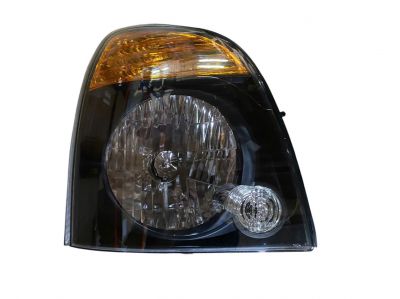 đèn pha mặt đen R